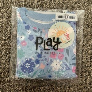 Magic Meadows Long Sleeve Flutter Crewneck Little Sleepies Play 4T